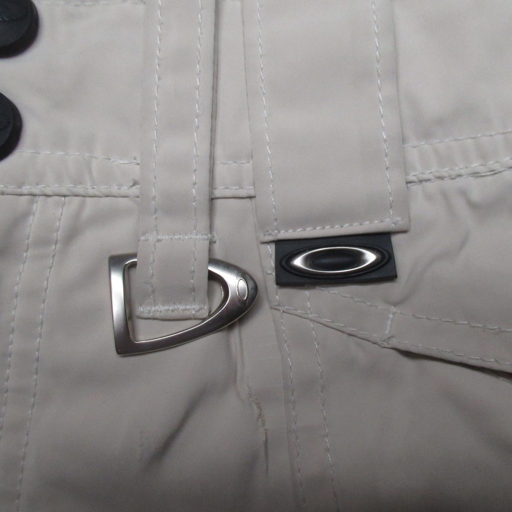 Oakley Snow Pants Mens Small Beige Utility Ski Winter Waterproof Ski 32x32 READ‎ - Picture 15 of 16